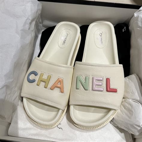 chanel new slides|Chanel slides price.